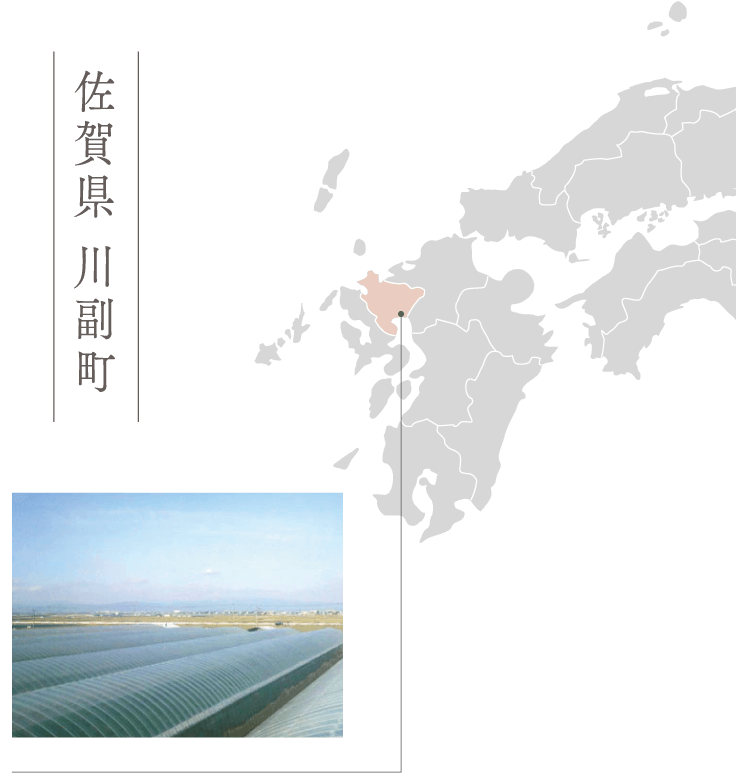 地図 佐賀県 川副町
